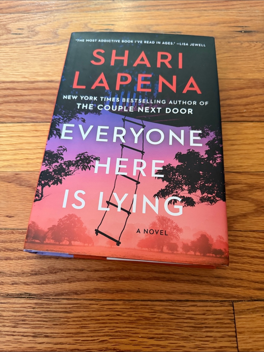 Everyone Here Is Lying - A Novel by Shari Lapena Hardcover
